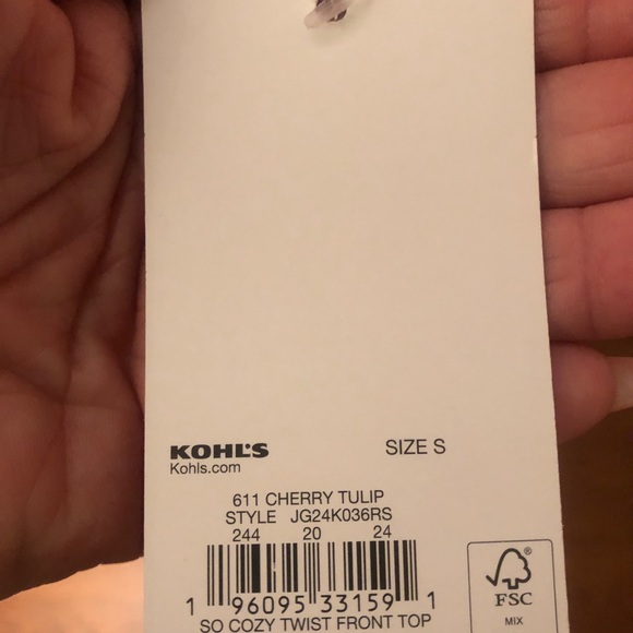 SO brand women’s size small long sleeve shirt - Picture 3 of 3